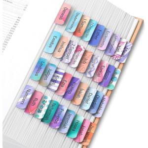 imageMr Pen Bible Tabs 120 pcs Dreamy Tapestry Laminated Bible Tabs for Women and Men 90 Book Tabs and 30 Blank Tabs