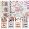 imageMr Pen Bible Tabs 120 pcs Garden Glory Laminated Bible Tabs for Women
