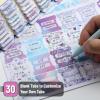 imageMr Pen Bible Tabs 120 pcs Lavender Breeze Laminated Bible Tabs for Women