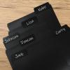 imageMr Pen Black Plastic File Folders Letter Size 6 Pack 13 Cut Tab ampamp Expandable Design 24 pcs of Labels Poly File Folders Black