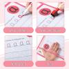 imageMr Pen Dry Erase Pocket Sleeves 6 Pack 10quotx14quot Rose Parade Color Theme Dry Erase Pockets Reusable Sleeves Job Ticket Holders with Marker Holder ampamp Metal Eyelet