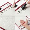 imageMr Pen Dry Erase Pocket Sleeves 6 Pack 10quotx14quot Rose Parade Color Theme Dry Erase Pockets Reusable Sleeves Job Ticket Holders with Marker Holder ampamp Metal Eyelet