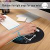 imageMr Pen Ergonomic Mouse Pad with Wrist Rest Blush Pink Breathable Fabric with Memory Foam Cushion NonSlip Rubber Base Gel Mouse Pad with Wrist SupportGrim Reader