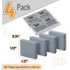 imageMr Pen Kneaded Erasers 10 Pack with Clear Cases Grey Kneaded Erasers for ArtistsGrey