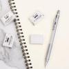 imageMr Pen Kneaded Erasers 10 Pack with Clear Cases Grey Kneaded Erasers for ArtistsWhite