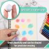imageMr Pen Kneaded Erasers 10 Pack with Clear Cases Grey Kneaded Erasers for ArtistsWhite