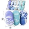 imageMr Pen Marble Pencil Erasers 12 Pack Ocean Breeze Colors No Smudge Mr Pen Erasers for Pencils