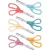 imageMr Pen Kids Scissors 6 Pack 5 Inch Desert Dusk Color Ages 4 Stainless Steel Blunt Tip ampamp Ergonomic Plastic Handle Right ampamp Left Handed Safety Scissors for Kids Ages 68 School ampamp Preschool