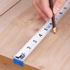 imageMr Pen Retractable Tape Measure 25 ft 2 Pack Sky Blue Steel Retractable Measuring Tape with FractionsLight Blue