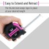 imageMr Pen Retractable Tape Measure 25 ft 2 Pack Sky Blue Steel Retractable Measuring Tape with FractionsPink