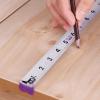 imageMr Pen Retractable Tape Measure 25 ft 2 Pack Sky Blue Steel Retractable Measuring Tape with FractionsPurple