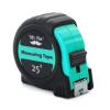 imageMr Pen Retractable Tape Measure 25 ft 2 Pack Sky Blue Steel Retractable Measuring Tape with FractionsTurquoise Blue