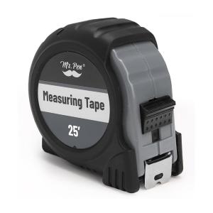 imageMr Pen Retractable Tape Measure 25 ft 2 Pack Sky Blue Steel Retractable Measuring Tape with FractionsGray