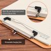 imageMr Pen Plastic Clipboard 125quot x 9quot 2 Pack Hot Pink Clipboard Plastic LowProfile Metal Clip with Retractable Hanging HolePeach Blush