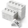 imageMr Pen Block Erasers for Pencils 24 pcs Chisel Design Neon Colored Pencil Erasers for Kids LatexFree No Smudge ampamp Paper TearWhite