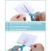imageMr Pen Kids Scissors 6 Pack 5 Inch Blush Bloom Color Ages 4 Stainless Steel Blunt Tip ampamp Ergonomic Plastic Handle Right ampamp Left Handed Safety Scissors for Kids Ages 68 School ampamp PreschoolOcean Whisper