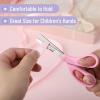 imageMr Pen Kids Scissors 6 Pack 5 Inch Blush Bloom Color Ages 4 Stainless Steel Blunt Tip ampamp Ergonomic Plastic Handle Right ampamp Left Handed Safety Scissors for Kids Ages 68 School ampamp PreschoolBlush Bloom