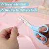 imageMr Pen Kids Scissors 6 Pack 5 Inch Blush Bloom Color Ages 4 Stainless Steel Blunt Tip ampamp Ergonomic Plastic Handle Right ampamp Left Handed Safety Scissors for Kids Ages 68 School ampamp PreschoolOcean Whisper