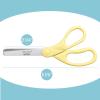 imageMr Pen Kids Scissors 6 Pack 5 Inch Blush Bloom Color Ages 4 Stainless Steel Blunt Tip ampamp Ergonomic Plastic Handle Right ampamp Left Handed Safety Scissors for Kids Ages 68 School ampamp PreschoolPastel Colors