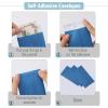 imageMr Pen Money Envelopes for Cash 100 Pack 65quot x 35quot Sky Breeze Craft Paper Cash Envelopes for Money Saving ChallengeBlue