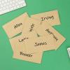 imageMr Pen Money Envelopes for Cash 100 Pack 65quot x 35quot Sky Breeze Craft Paper Cash Envelopes for Money Saving ChallengeBrown