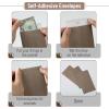 imageMr Pen Money Envelopes for Cash 100 Pack 65quot x 35quot Sky Breeze Craft Paper Cash Envelopes for Money Saving ChallengeMuted Luxe