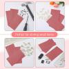 imageMr Pen Money Envelopes for Cash 100 Pack 65quot x 35quot Sky Breeze Craft Paper Cash Envelopes for Money Saving ChallengeRed Clay