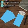 imageMr Pen Money Envelopes for Cash 100 Pack 65quot x 35quot Sky Breeze Craft Paper Cash Envelopes for Money Saving ChallengeSky Breeze