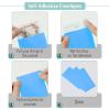 imageMr Pen Money Envelopes for Cash 100 Pack 65quot x 35quot Sky Breeze Craft Paper Cash Envelopes for Money Saving ChallengeSky Breeze