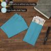 imageMr Pen Money Envelopes for Cash 100 Pack 65quot x 35quot Sky Breeze Craft Paper Cash Envelopes for Money Saving ChallengeTeal