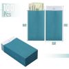 imageMr Pen Money Envelopes for Cash 100 Pack 65quot x 35quot Sky Breeze Craft Paper Cash Envelopes for Money Saving ChallengeTeal