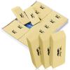 imageMr Pen Block Erasers for Pencils 24 pcs Chisel Design Neon Colored Pencil Erasers for Kids LatexFree No Smudge ampamp Paper TearYellow