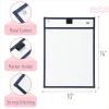 imageMr Pen Dry Erase Pocket Sleeves 6 Pack 10quotx14quot Ocean Breeze Color Theme Dry Erase Pockets Reusable Sleeves Job Ticket Holders with Marker Holder ampamp Metal EyeletSleek Dark