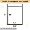 imageMr Pen Dry Erase Pocket Sleeves 6 Pack 10quotx14quot Ocean Breeze Color Theme Dry Erase Pockets Reusable Sleeves Job Ticket Holders with Marker Holder ampamp Metal EyeletBlack