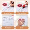 imageMr Pen Dry Erase Pocket Sleeves 6 Pack 10quotx14quot Ocean Breeze Color Theme Dry Erase Pockets Reusable Sleeves Job Ticket Holders with Marker Holder ampamp Metal EyeletDesert Dusk