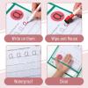 imageMr Pen Dry Erase Pocket Sleeves 6 Pack 10quotx14quot Ocean Breeze Color Theme Dry Erase Pockets Reusable Sleeves Job Ticket Holders with Marker Holder ampamp Metal EyeletCoral