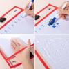 imageMr Pen Dry Erase Pocket Sleeves 6 Pack 10quotx14quot Ocean Breeze Color Theme Dry Erase Pockets Reusable Sleeves Job Ticket Holders with Marker Holder ampamp Metal EyeletBright Colors