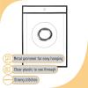 imageMr Pen Dry Erase Pocket Sleeves 6 Pack 10quotx14quot Ocean Breeze Color Theme Dry Erase Pockets Reusable Sleeves Job Ticket Holders with Marker Holder ampamp Metal EyeletBlack
