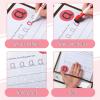 imageMr Pen Dry Erase Pocket Sleeves 6 Pack 10quotx14quot Ocean Breeze Color Theme Dry Erase Pockets Reusable Sleeves Job Ticket Holders with Marker Holder ampamp Metal EyeletSleek Dark