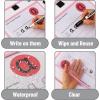 imageMr Pen Dry Erase Pocket Sleeves 6 Pack 10quotx14quot Ocean Breeze Color Theme Dry Erase Pockets Reusable Sleeves Job Ticket Holders with Marker Holder ampamp Metal EyeletBright  Pastel Colors