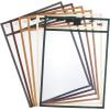 imageMr Pen Dry Erase Pocket Sleeves 6 Pack 10quotx14quot Ocean Breeze Color Theme Dry Erase Pockets Reusable Sleeves Job Ticket Holders with Marker Holder ampamp Metal EyeletDesert Dusk