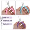 imageMr Pen Jewelry Pliers Set 3 Pack Candy Colors Rubber Handle ampamp Ergonomic Design Mini Pliers for Jewelry Making Tools Small Wire Cutters for CraftingCandy Colors