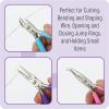 imageMr Pen Jewelry Pliers Set 3 Pack Candy Colors Rubber Handle ampamp Ergonomic Design Mini Pliers for Jewelry Making Tools Small Wire Cutters for CraftingCandy Colors