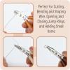 imageMr Pen Jewelry Pliers Set 3 Pack Candy Colors Rubber Handle ampamp Ergonomic Design Mini Pliers for Jewelry Making Tools Small Wire Cutters for CraftingAutumn