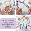 imageMr Pen Jewelry Pliers Set 3 Pack Candy Colors Rubber Handle ampamp Ergonomic Design Mini Pliers for Jewelry Making Tools Small Wire Cutters for CraftingCandy Colors