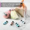 imageMr Pen Squeeze and Lock Bread Bag Clips 8 Pack Cool Autumn Colors Squeeze and Lock Bread Clips ReusableCool Autumn