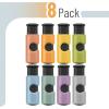 imageMr Pen Squeeze and Lock Bread Bag Clips 8 Pack Cool Autumn Colors Squeeze and Lock Bread Clips ReusableEarthy Colors
