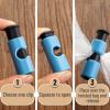 imageMr Pen Squeeze and Lock Bread Bag Clips 8 Pack Cool Autumn Colors Squeeze and Lock Bread Clips ReusableMulticolor