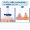 imageMr Pen Squeeze and Lock Bread Bag Clips 8 Pack Cool Autumn Colors Squeeze and Lock Bread Clips ReusableMulticolor