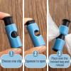 imageMr Pen Squeeze and Lock Bread Bag Clips 8 Pack Cool Autumn Colors Squeeze and Lock Bread Clips ReusableMulticolor